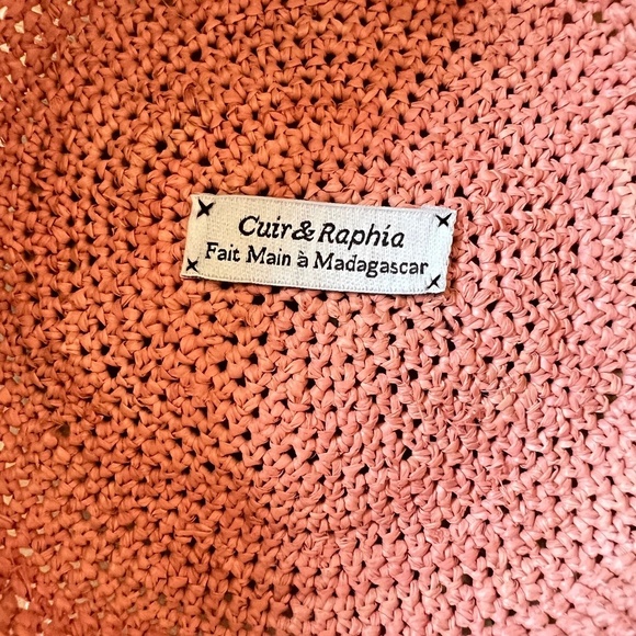 SANS ARCIDET MAGNOLIA HAT WIDE BRIM BEACHY COASTAL GRANDMA TRADITIONAL HANDMADE - Picture 13 of 13